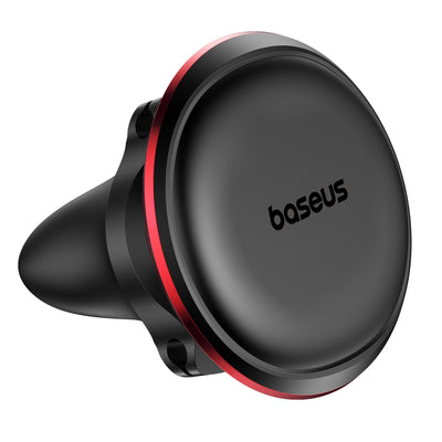 Baseus C40141201913-00 magnetic car holder for air vent - black and red