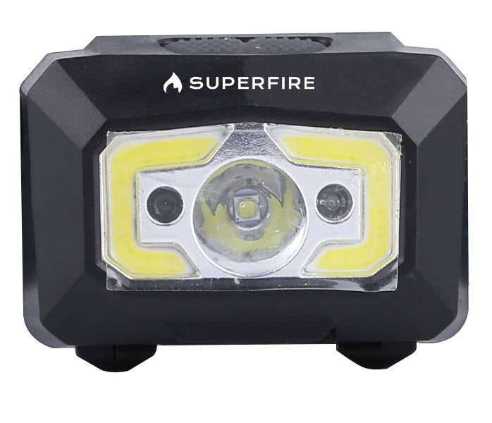 Headlight with non-contact switch Superfire X30, 340lm, USB - Product Image 2