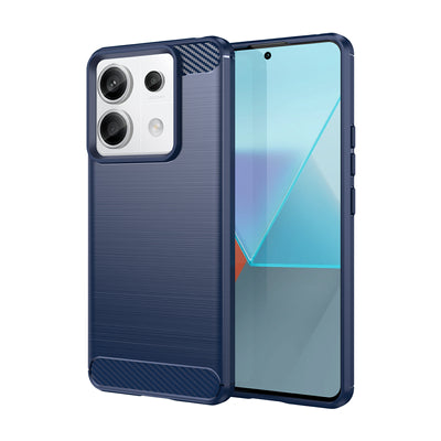 Carbon Case for Xiaomi Redmi Note 13 Pro - blue — Hurtel