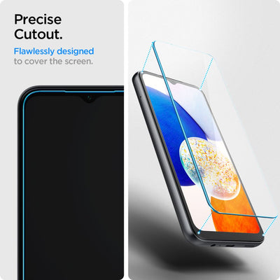Spigen Glas.tR Slim Tempered Glass for Samsung Galaxy A15 4G / 5G / A25 5G - 2 pcs.