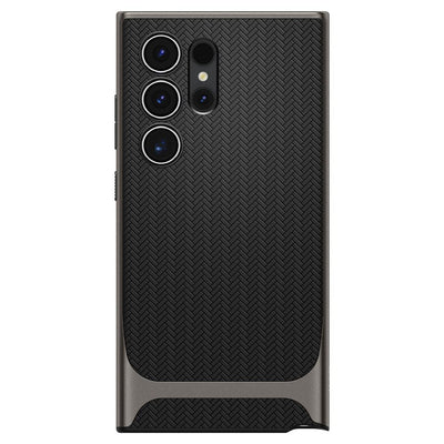 Spigen Neo Hybrid Case for Samsung Galaxy S24 Ultra - Metallic Gray