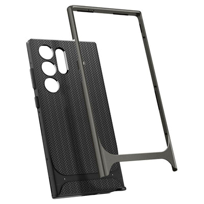 Spigen Neo Hybrid Case for Samsung Galaxy S24 Ultra - Metallic Gray
