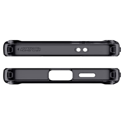 Spigen Ultra Hybrid Case for Samsung Galaxy S24 - Dark Gray (Zero One Pattern)