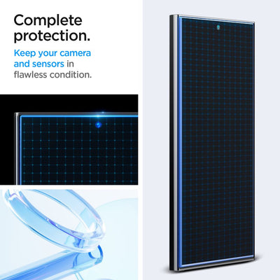 Spigen Glas.tR EZ Fit Tempered Glass for Samsung Galaxy S24 Ultra - 2 pcs.