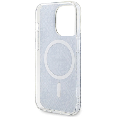 Guess IML 4G MagSafe case for iPhone 15 Pro Max - blue