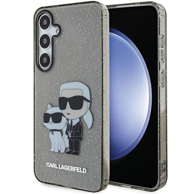 Karl Lagerfeld KLHCS24MHNKCTGK S24+ S926 black/black hardcase Glitter Karl&Choupette