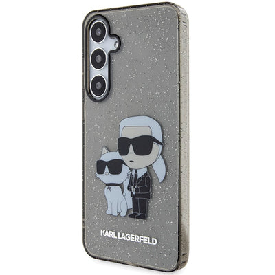 Karl Lagerfeld KLHCS24MHNKCTGK S24+ S926 black/black hardcase Glitter Karl&Choupette