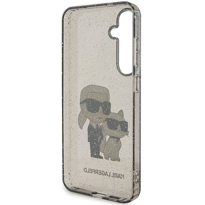 Karl Lagerfeld KLHCS24MHNKCTGK S24+ S926 black/black hardcase Glitter Karl&Choupette