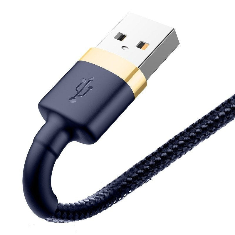 Baseus Cafule Lightning cable 1.5A 2m (Gold+Dark blue) - Product Image 5