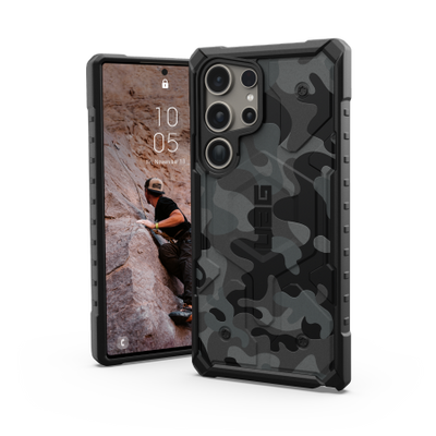 UAG Pathfinder Magnet SE case for Samsung Galaxy S24 Ultra 5G with magnetic module - camo gray