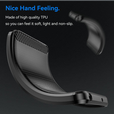 Carbon Case for Xiaomi Redmi Note 13 5G - black — Hurtel