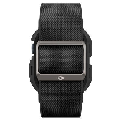 Spigen Lite Fit Pro Case with Strap for Apple Watch 4 / 5 / 6 / 7 / 8 / 9 / SE (44 / 45 mm) - Matte Black