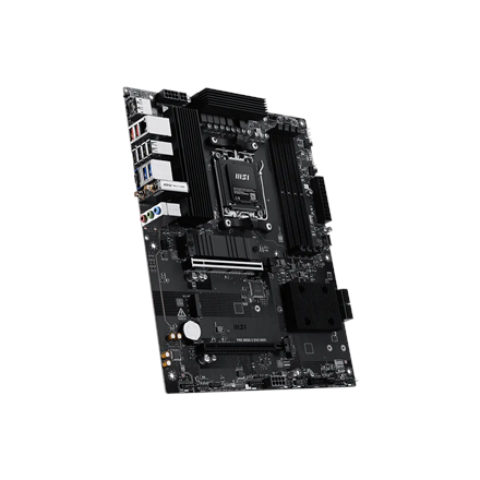 MSI PRO B850-S EVO WIFI | Processor family AMD | Processor socket AM5 | DDR5 | Supported hard disk drive interfaces SATA