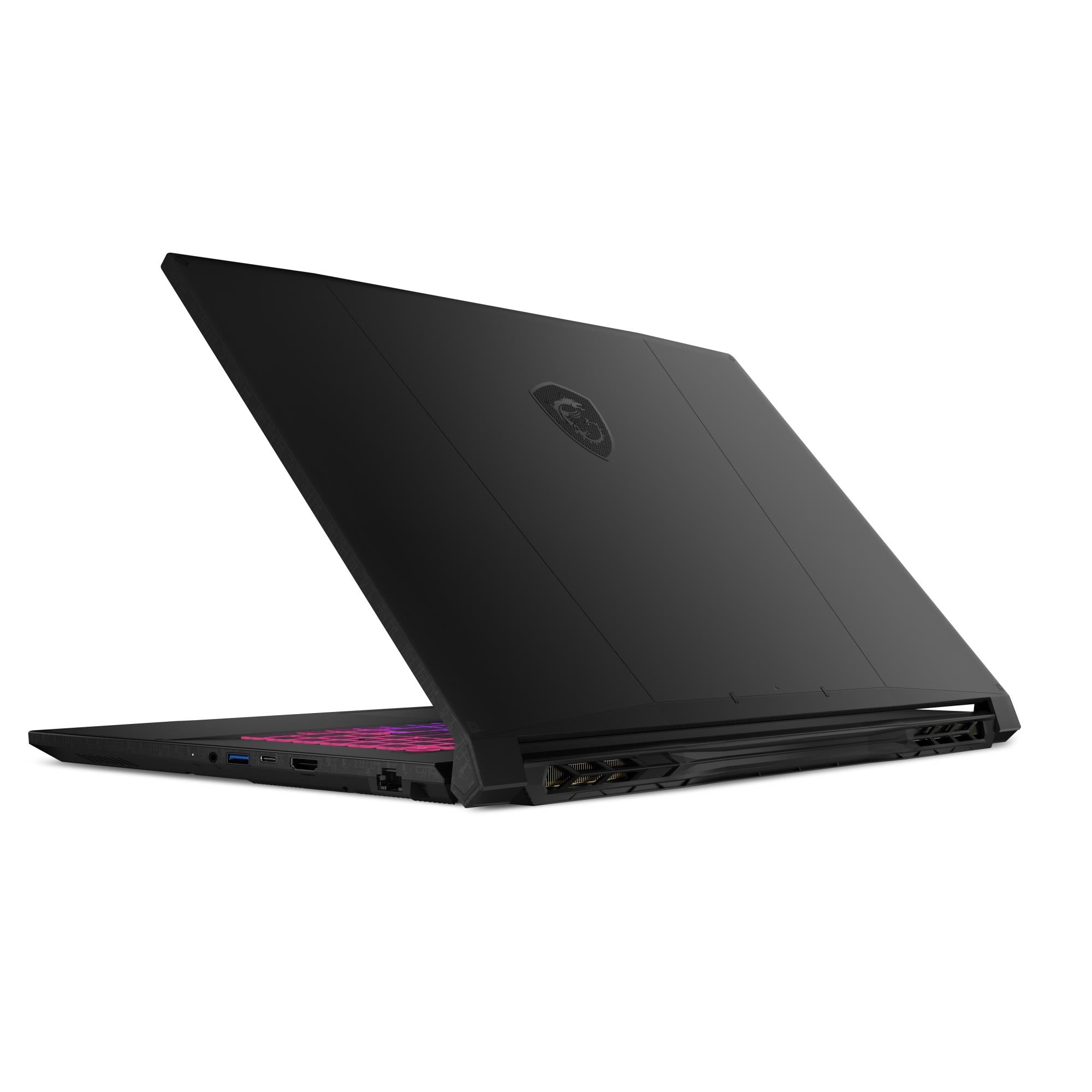 Notebook MSI Katana 17 HX B14WFK CPU Intel® CoreT i7 i7-14650HX 17.3 " 1920 x 1080 pixels RAM 16 GB DDR5-SDRAM SSD 1000 GB Discrete graphics NVIDIA GeForce RTX 5060 8 GB On-board graphics Yes Numeric keypad Yes OS installed Windows 11 Home Colour Black
