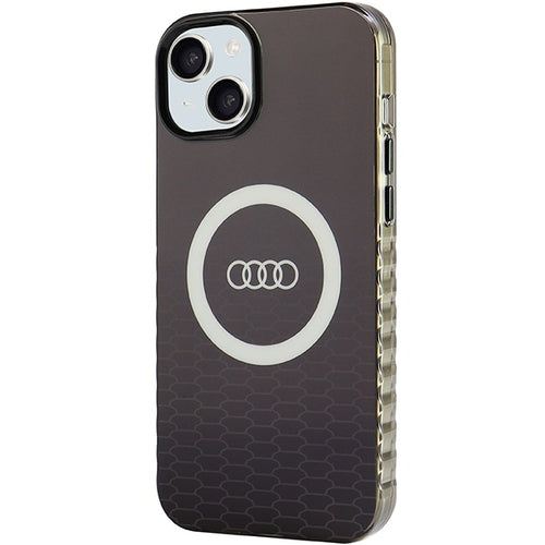 Audi IML Big Logo MagSafe case for iPhone 15 Plus / 14 Plus - black