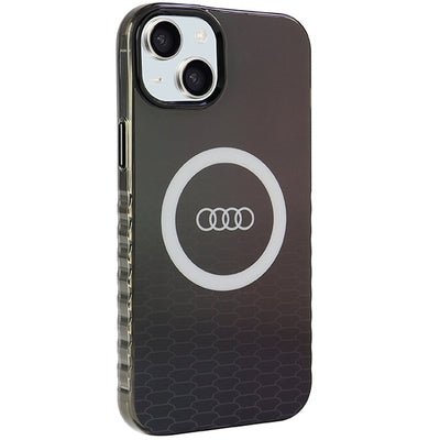 Audi IML Big Logo MagSafe case for iPhone 15 Plus / 14 Plus - black