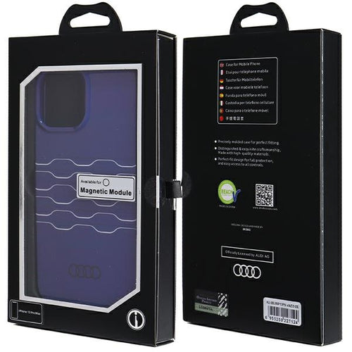 Audi IML MagSafe case for iPhone 13 Pro Max - blue