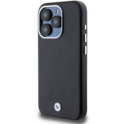 BMW Signature Wrapped Metal MagSafe case for iPhone 15 Pro - black