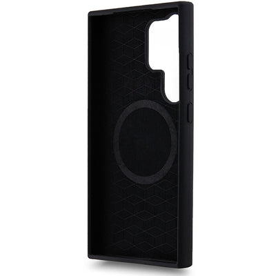 BMW M Silicone Printed Ring MagSafe case for Samsung Galaxy S24 Ultra - black
