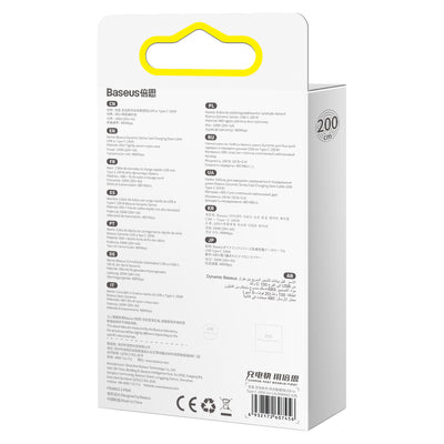 Baseus Dynamic Series USB - USB Type C cable 100W 2m white (CALD000702)