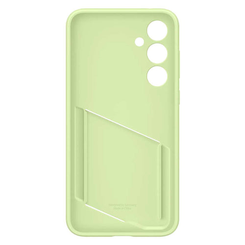 Samsung Card Slot Case EF-OA356TMEGWW with card slot for Samsung Galaxy A35 - green