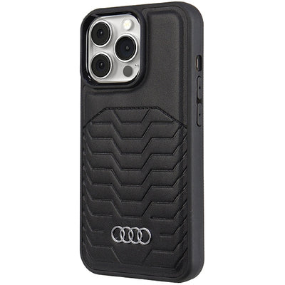 Audi Synthetic Leather case with MagSafe for iPhone 13 Pro / 13 - black