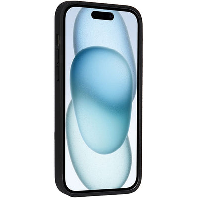 Audi Synthetic Leather Case with MagSafe for iPhone 15/14/13 - Black