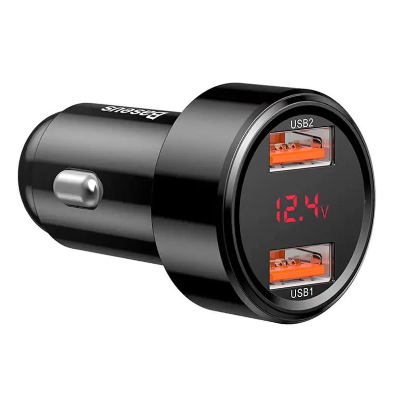 Ładowarka samochodowa Baseus Magic 2x USB QC 3.0 45W (czarna) - Product Image 5