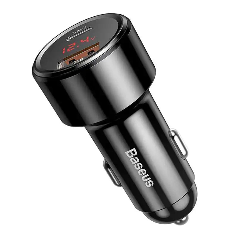 Ładowarka samochodowa Baseus Magic USB + USB-C QC 4.0 PD 45W (czarna) - Product Image 5