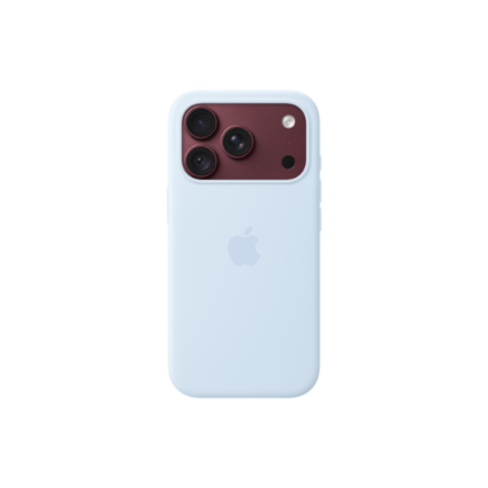 APPLE iPhone 18 Pro Silicone Case with MagSafe - Crisp Blue | Apple