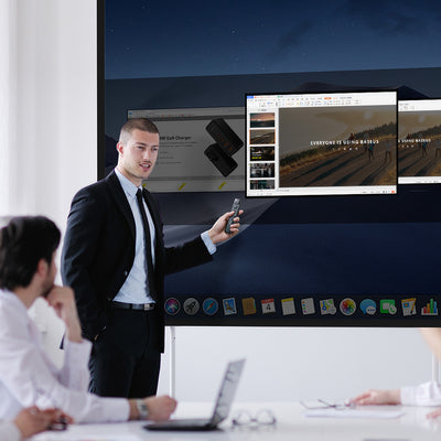 Baseus Orange Dot Wireless Laser Pointer for Presentations - Gray (Battery Not Included)