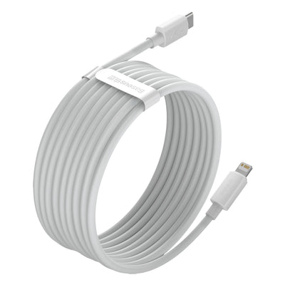 Baseus Simple Wisdom Lightning / USB-C Cable 20W 1.5 m 2 pcs - White
