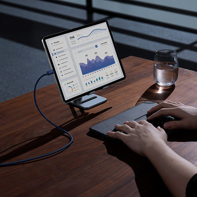 Baseus Tungsten Gold USB-C / USB-C 100W Cable 2m - Navy Blue