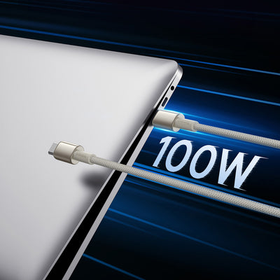 Baseus Tungsten Gold USB-C / USB-C 100W 2m cable - gold