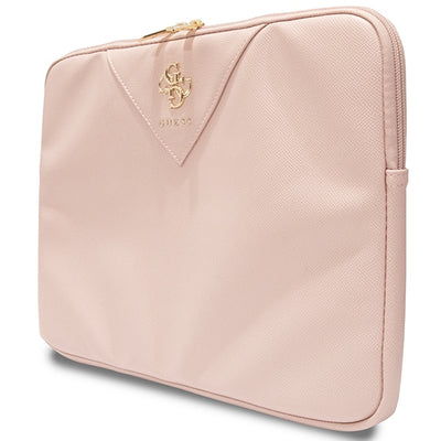 Guess Triangle 4G cover for a 14" laptop - pink