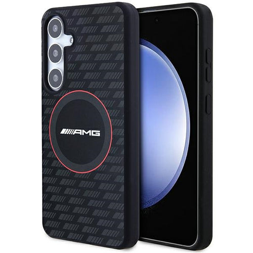 AMG Silicone Carbon Pattern MagSafe case for Samsung Galaxy S24+ - black — Mercedes