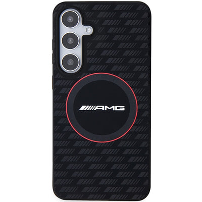 AMG Silicone Carbon Pattern MagSafe case for Samsung Galaxy S24 - black — Mercedes