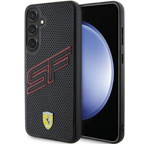 Ferrari Big SF Perforated case for Samsung Galaxy S24 - black