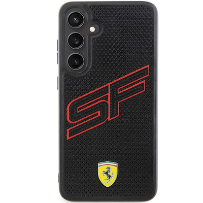 Ferrari Big SF Perforated case for Samsung Galaxy S24 - black
