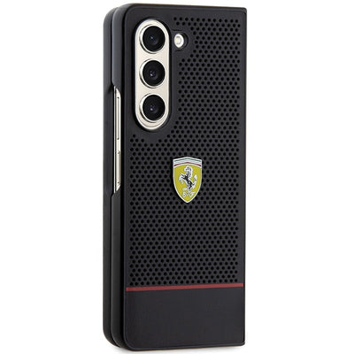 Ferrari Perforated Line case for Samsung Galaxy Z Fold 5 - black