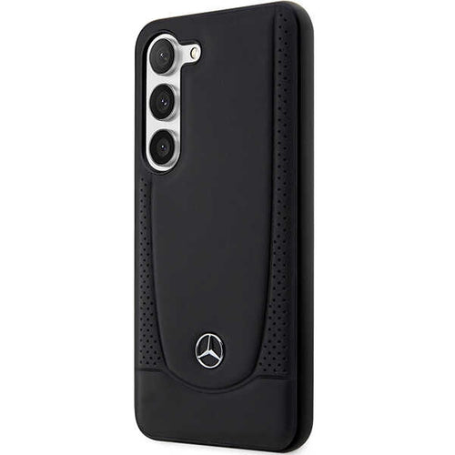 Mercedes Leather Urban case for Samsung Galaxy S23 FE - black
