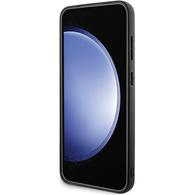 Mercedes Leather Textured & Plain MagSafe case for Samsung Galaxy S24 - black