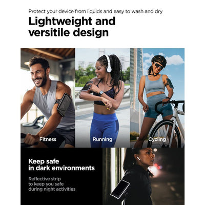 Spigen A703 sports armband 6.9'' - black