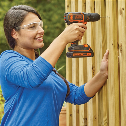 BLACK & DECKER Cordless Drill | BDCDC18B-QW | 18 V | 2x1.5 Ah | Li-Ion