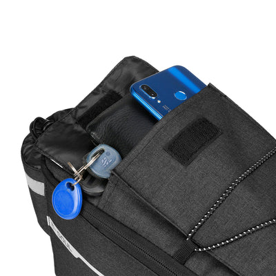 WYA26Y0S Thermal Bike Pannier Bag with Shoulder Strap - Black — Hurtel
