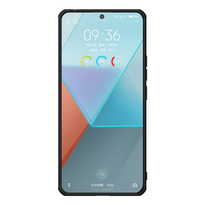 Nillkin Super Frosted Shield Pro Case for Xiaomi Redmi Note 13 Pro 4G / Poco X6 5G - Black
