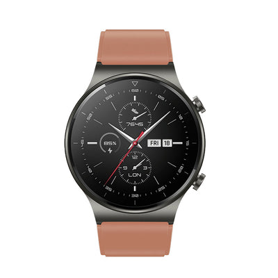 Silicone strap for Huawei Watch GT 2 / 3 / 4 / 2 Pro / 3 Pro / 4 Pro / GT 2e - burgundy — Hurtel