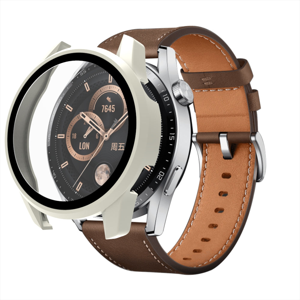 Glass protector for Huawei Watch GT3 42mm - white — Hurtel