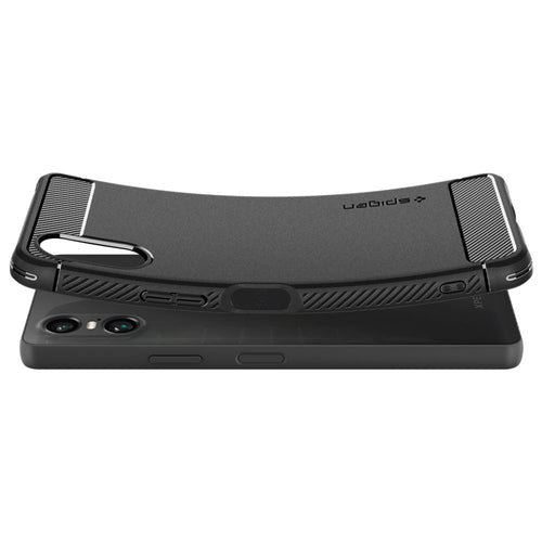 Spigen Rugged Armor Case for Sony Xperia 10 VI - Matte Black