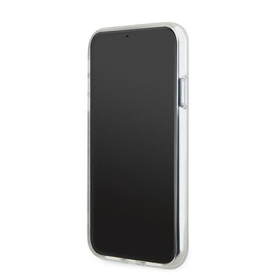 DKNY IML Checkered Mono Pattern & Printed Stripes MagSafe case for iPhone 11 / Xr - beige